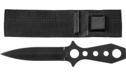 Nóż rzutka Fox Outdoor 22,5 cm w pokrowcu czarny