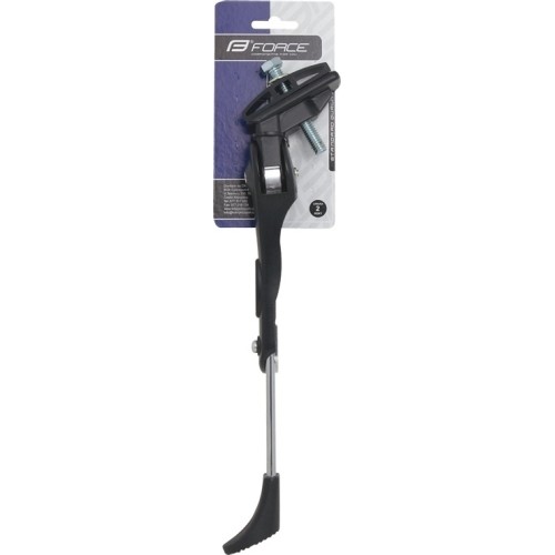 Nóżka rowerowa FORCE LUX 24-29" regulowana (aluminiowa, czarna)