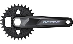 Priekinis žvaigždžių blokas Shimano DEORE FC-M6120-1 / 1x12 pav. / 30T / 175mm