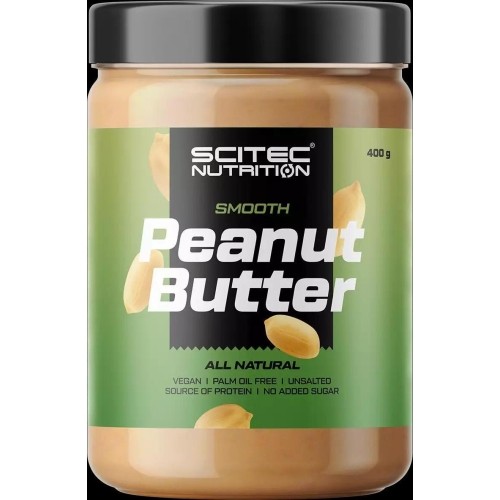 Scitec Peanut Butter Smooth (kreminis žemės riešutų kremas) 1000 g.