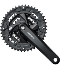 Mechanizm korbowy przedni Shimano FC-M371 // 3x9 bieg., 44-32-22T, 170 mm