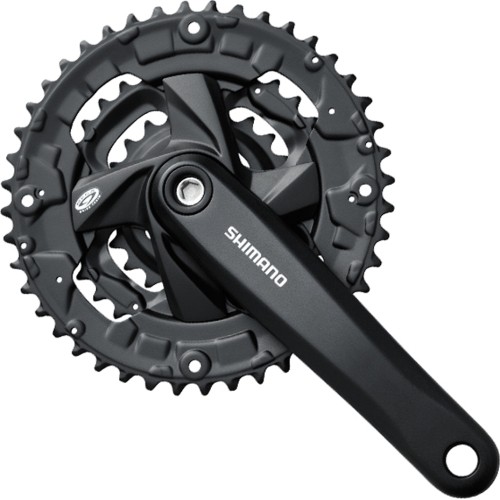 Mechanizm korbowy przedni Shimano FC-M371 // 3x9 bieg., 44-32-22T, 170 mm