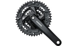 Mechanizm korbowy przedni Shimano FC-M371 // 3x9 bieg., 44-32-22T, 170 mm