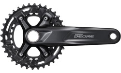 Przednia korba Shimano DEORE FC-M4100-B2 / 2x10 / 36-26T / 175 mm