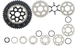 Galinis žvaigždžių blokas Shimano SLX M7000 11-42T 11 pavarų, kasetė
