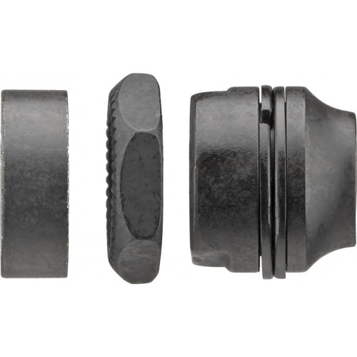 Stożek, podkładki i nakrętka do piasty Shimano FH-RM66 (lewy)