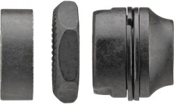 Stożek, podkładki i nakrętka do piasty Shimano FH-RM66 (lewy)