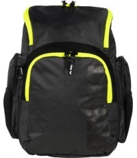 Plecak Spiky III Backpack 35, ciemnoszary / neonowy żółty