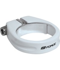 Obejma sztycy FORCE 34,9 mm (aluminiowa, biała)