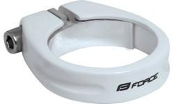 Obejma sztycy FORCE 34,9 mm (aluminiowa, biała)