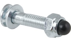 Śruba do zacisku sztycy M8x35mm (srebrna)