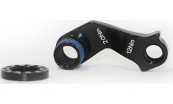 Hak przerzutki tylnej KTM oś 12mm, wygięty