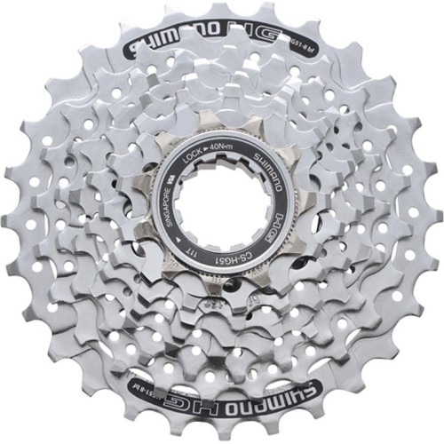 Galinis žvaigždžių blokas Shimano Alivio HG51 11-28T 8 pavarų (kasetė)