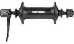 Piasta przednia Shimano HBT3000 V-brake 32H z zaciskiem szybkomocującym (czarna)