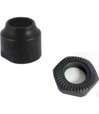 Nakrętka i stożek Shimano FH-RM35 (lewy)