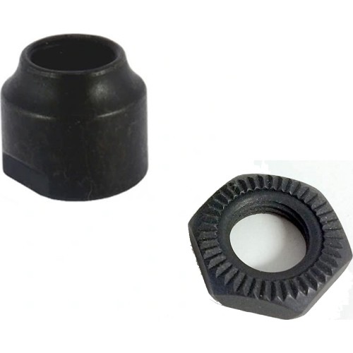 Nakrętka i stożek Shimano FH-RM35 (lewy)