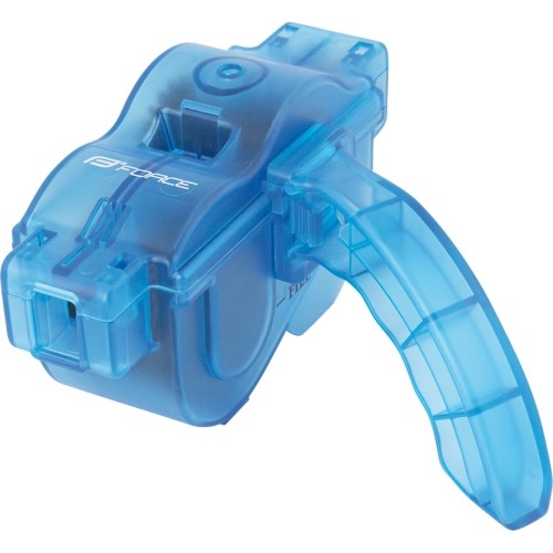 Myjka do łańcucha FORCE ECO, plastikowa, niebieska, z uchwytem