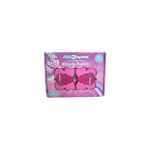 Pedały dziecięce Kidzamo Butterfly 1/2" (różowe)