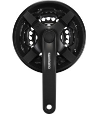 Zestaw przednich tarcz Shimano Tourney FC-TY301, 3x6/7/8 biegów, 48-38-28T, 170mm