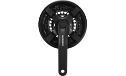 Priekinis žvaigždžių blokas Shimano Tourney FC-TY301 // 3x6/7/8 pav., 48-38-28T, 170mm