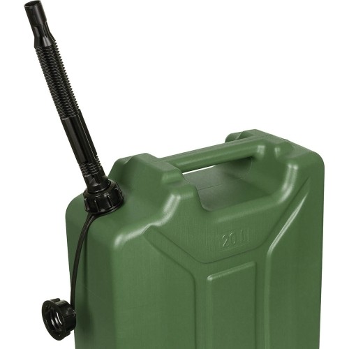 Kanister na paliwo, zielony OD, 20 l, plastikowy