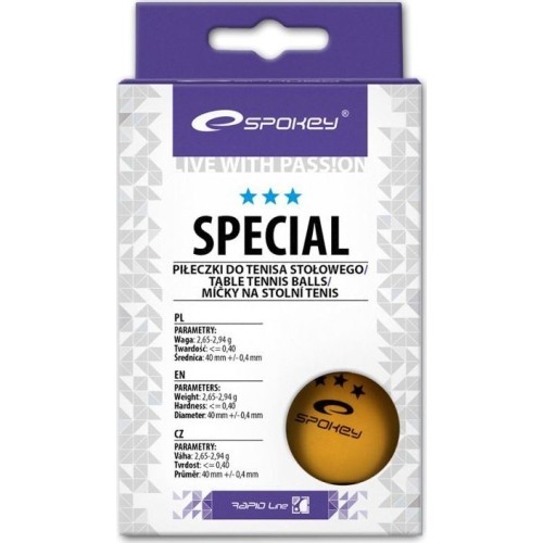 Piłeczki do ping ponga Spokey Special 6 szt. 81877