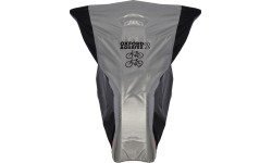 Double Bicycle Cover Oxford Aquatex (Black/Silver)