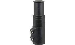 Vairo iškyšos paaukštinimas FORCE +65 mm ,1 1/8 (aliuminis, juoda)