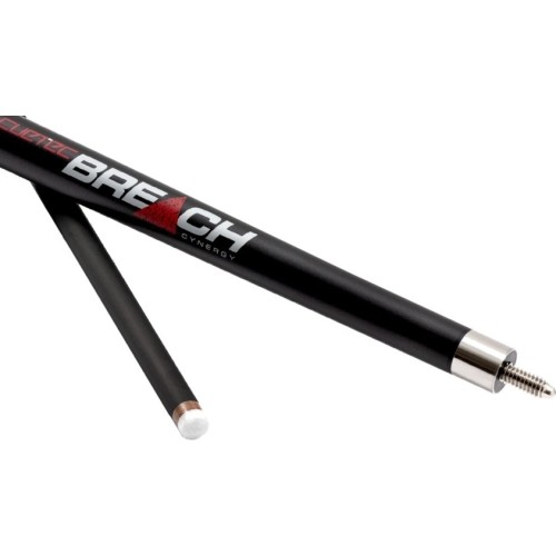 Billiard Cue, Pool, Cuetec "Breach" Cynergy CT-15K Carbon Break, Metallic-Black, 3/8x14