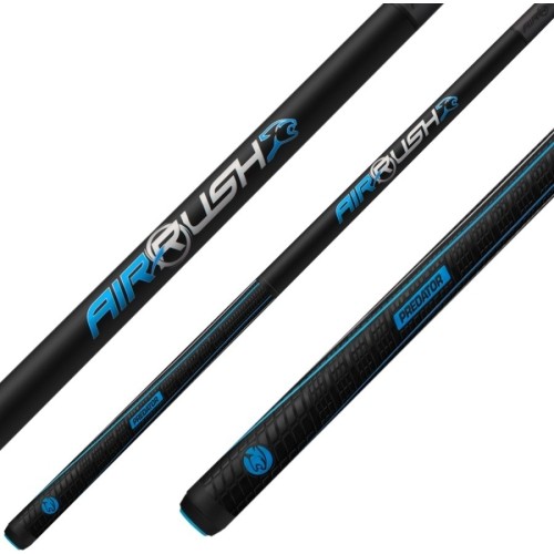 Billiard Cue, Pool, Predator Air Rush Jump, Sport Wrap, three-part, White, Uni-Loc
