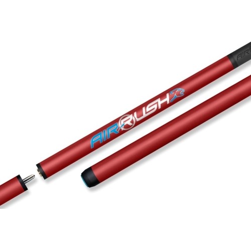 Billiard Cue, Pool, Predator Air Rush Red NW, three-part, Uni-Loc