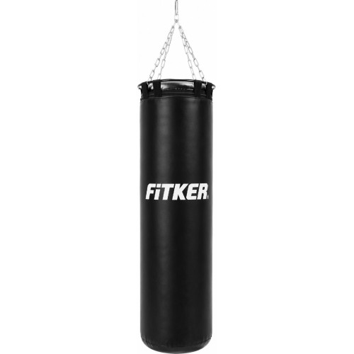 Worek bokserski KIDS, PVC, czarny - 75x29cm