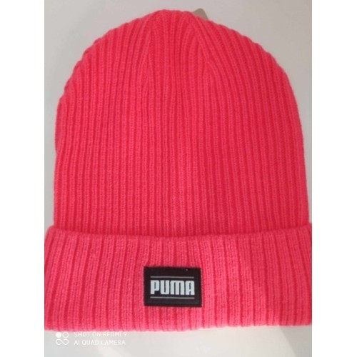 Puma Kepurė Ribbed Classic Cuff Beanie Pink 024038 08