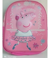 Plecak dziecięcy Disney Świnka Peppa Ballerina różowy PIG12301 3