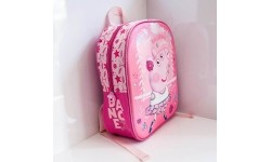 Plecak dziecięcy Disney Świnka Peppa Ballerina różowy PIG12301 3