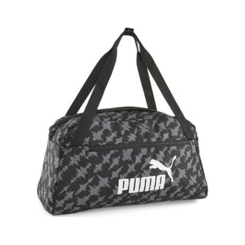 Torba sportowa Puma Phase AOP szaro-czarna 079950 01