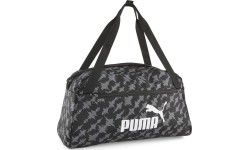 Torba sportowa Puma Phase AOP szaro-czarna 079950 01