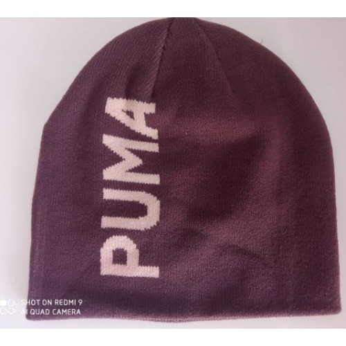 Czapka Puma Ess Classic Cuffless Beanie Eggplant 023433 09