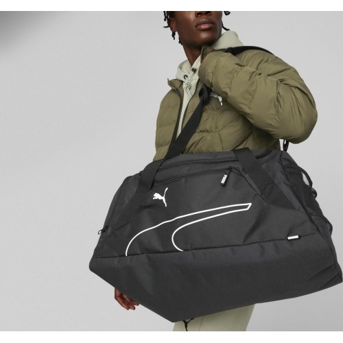 Torba sportowa Puma Fundamentals Sports Bag M Black 079237 01