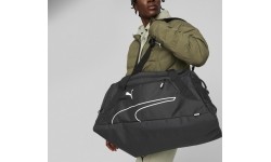 Torba sportowa Puma Fundamentals Sports Bag M Black 079237 01