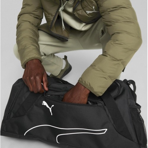 Torba sportowa Puma Fundamentals Sports Bag M Black 079237 01