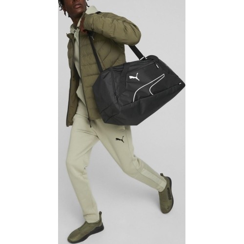 Torba sportowa Puma Fundamentals Sports Bag M Black 079237 01
