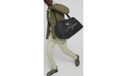 Torba sportowa Puma Fundamentals Sports Bag M Black 079237 01