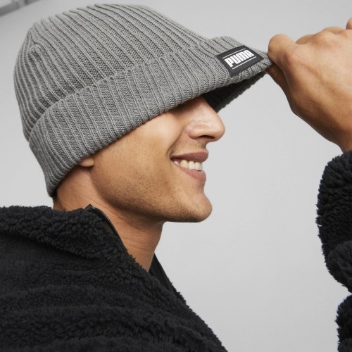Czapka Puma Ribbed Classic Cuff Beanie Grey 024038 03