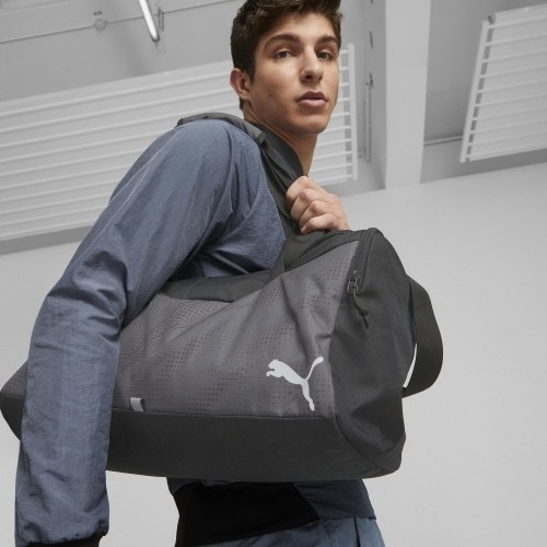 Torba sportowa Puma IndividualRise Small czarno-szara 079323 03
