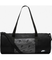 Torba sportowa Nike NK Heritage Duffle - Prm Mtrl Black