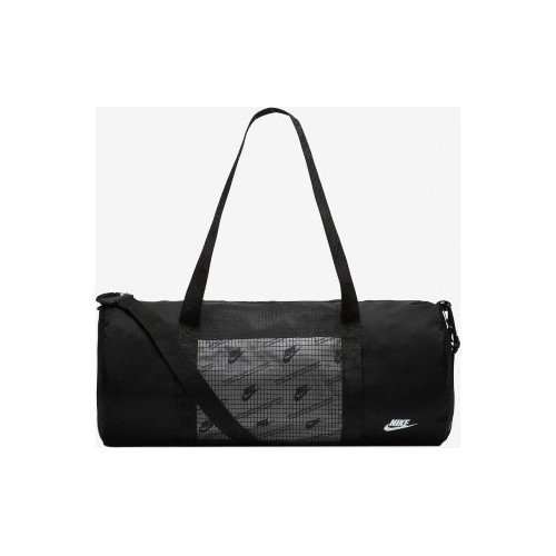 Torba sportowa Nike NK Heritage Duffle - Prm Mtrl Black
