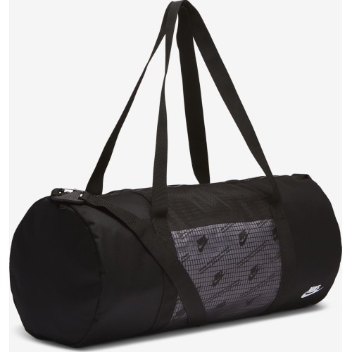 Torba sportowa Nike NK Heritage Duffle - Prm Mtrl Black