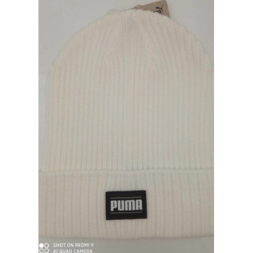 Puma Kepurė Ribbed Classic Cuff Beanie White 024038 06