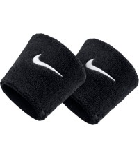 Nike Juosta Riešui Swoosh Wristbands Black